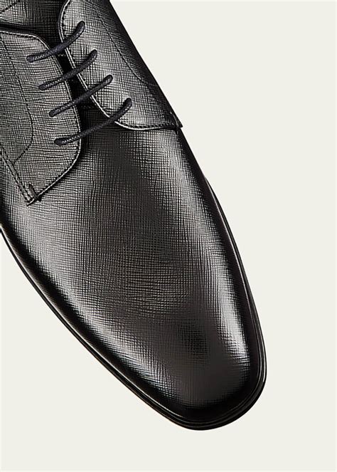 prada men's saffiano leather lace-ups|Prada Men's Saffiano Leather Lace.